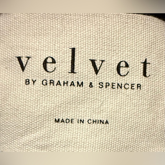 Faux suede/faux fur black by Velvet by Graham & Spencer. No size label / small - Picture 3 of 4